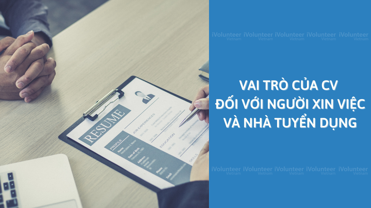 Vai Trò Của CV Đối Với Người Xin Việc Và Nhà Tuyển Dụng