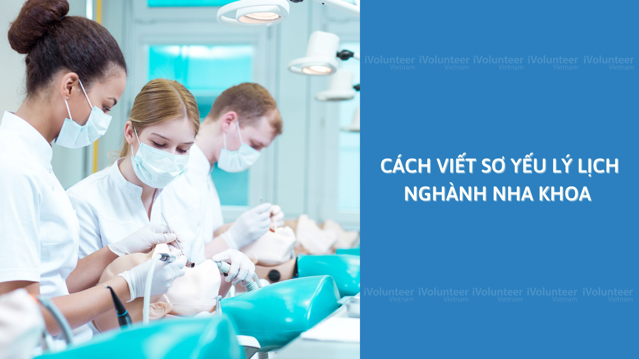 Cách Viết Sơ Yếu Lý Lịch Nghành Nha Khoa