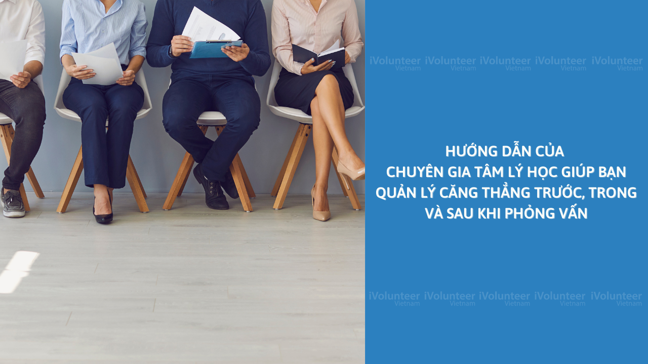 Hướng Dẫn Của Chuyên Gia Tâm Lý Học Giúp Bạn Quản Lý Căng Thẳng Trước, Trong Và Sau Khi Phỏng Vấn