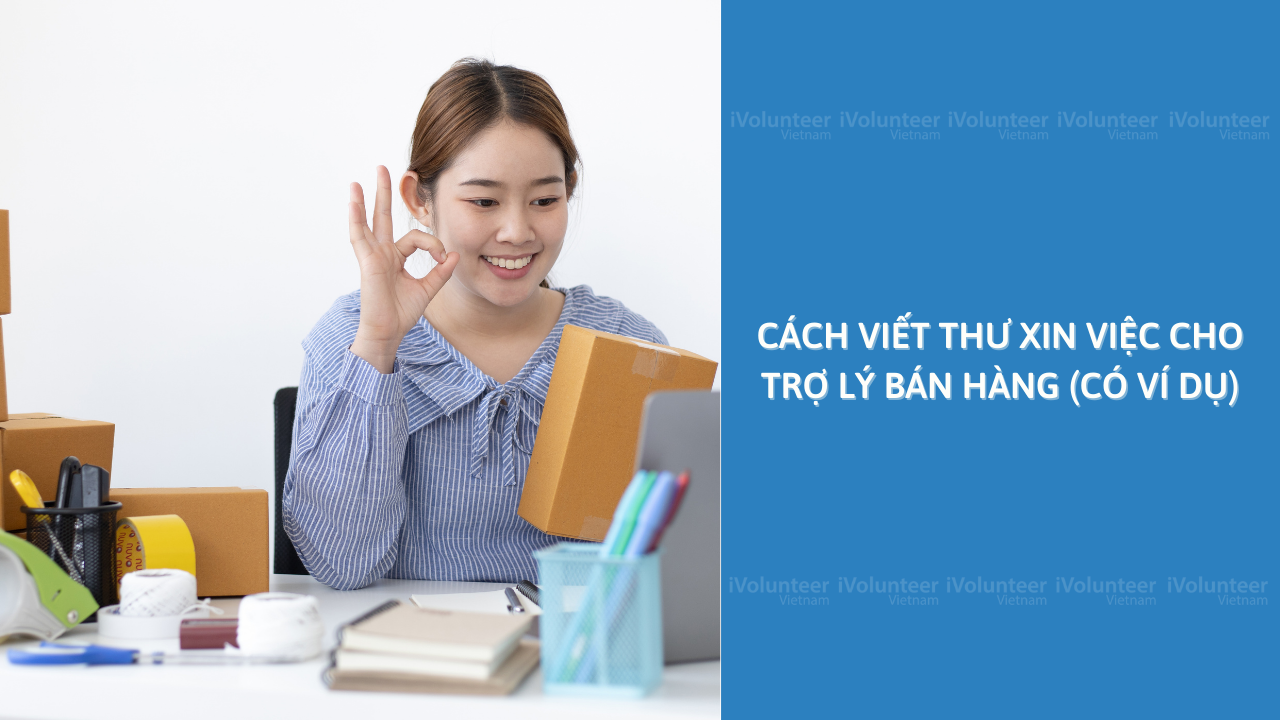 Cách Viết Thư Xin Việc Cho Trợ Lý Bán Hàng (Có Ví Dụ)