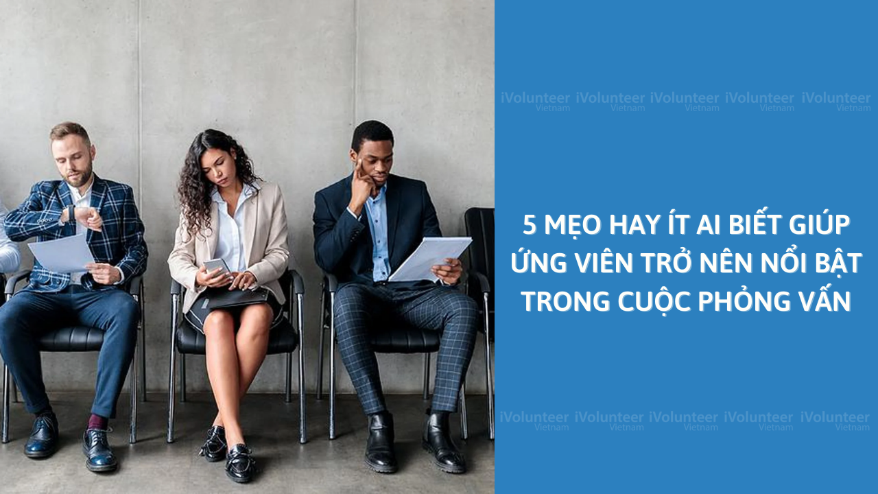 5 Mẹo Hay Ít Ai Biết Giúp Ứng Viên Trở Nên Nổi Bật Trong Cuộc Phỏng Vấn