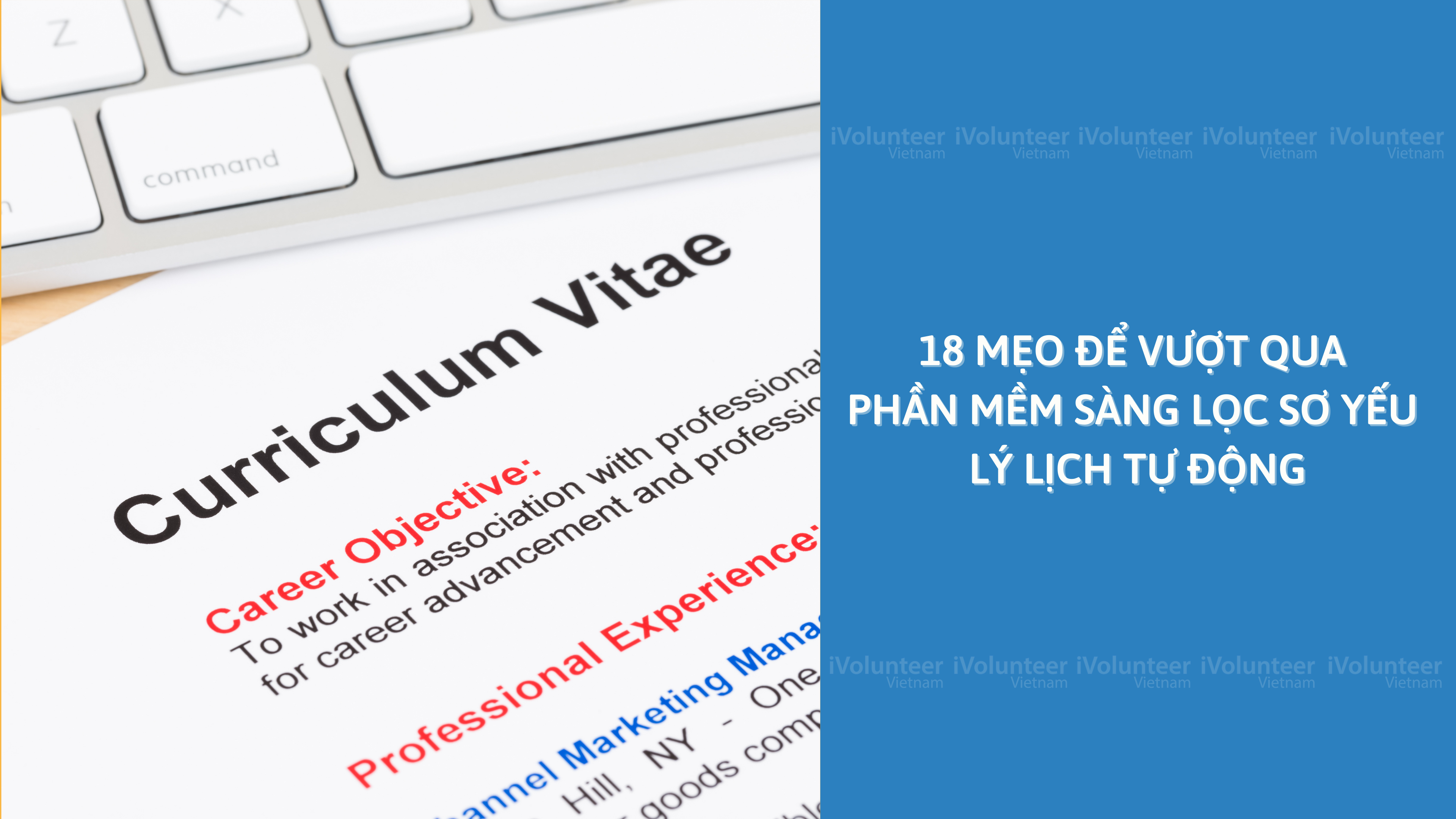 18 Mẹo Để Vượt Qua Phần Mềm Sàng Lọc Sơ Yếu Lý Lịch Tự Động