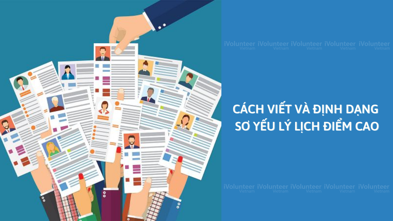 Cách Viết Và Định Dạng Sơ Yếu Lý Lịch Điểm Cao