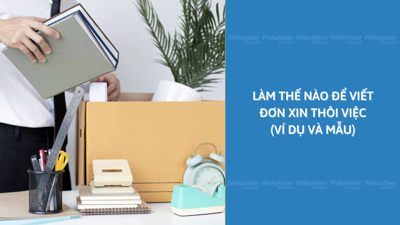 Làm Thế Nào Để Viết Đơn Xin Thôi Việc (Ví Dụ Và Mẫu)