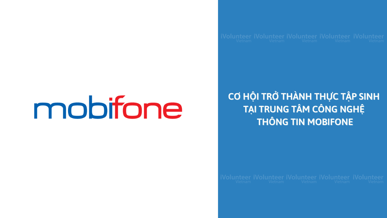 Cơ Hội Trở Thành Thực Tập Sinh Tại Trung Tâm Công Nghệ Thông Tin MobiFone