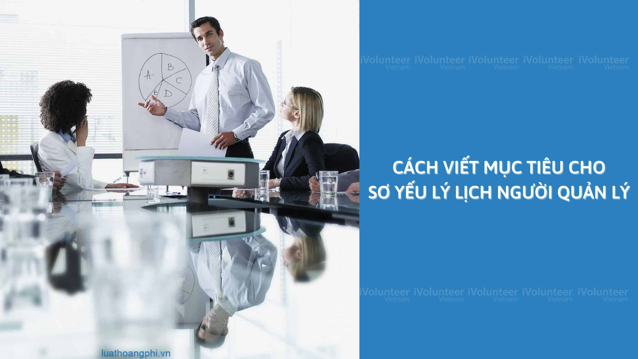 Cách Viết Mục Tiêu Cho Sơ Yếu Lý Lịch Người Quản Lý