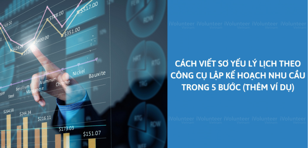 Cách Viết Sơ Yếu Lý Lịch Theo Công Cụ Lập Kế Hoạch Nhu Cầu Trong 5 Bước (Thêm Ví Dụ)