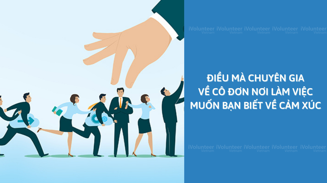 Điều Mà Chuyên Gia Về Cô Đơn Nơi Làm Việc Muốn Bạn Biết Về Cảm Xúc