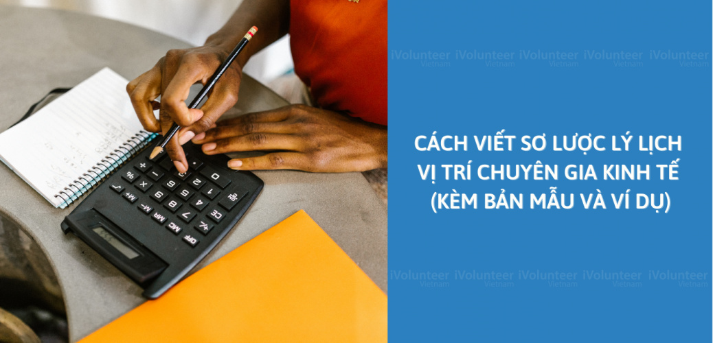 Cách Viết Sơ Lược Lý Lịch Vị Trí Chuyên Gia Kinh Tế (Kèm Bản Mẫu và Ví Dụ)