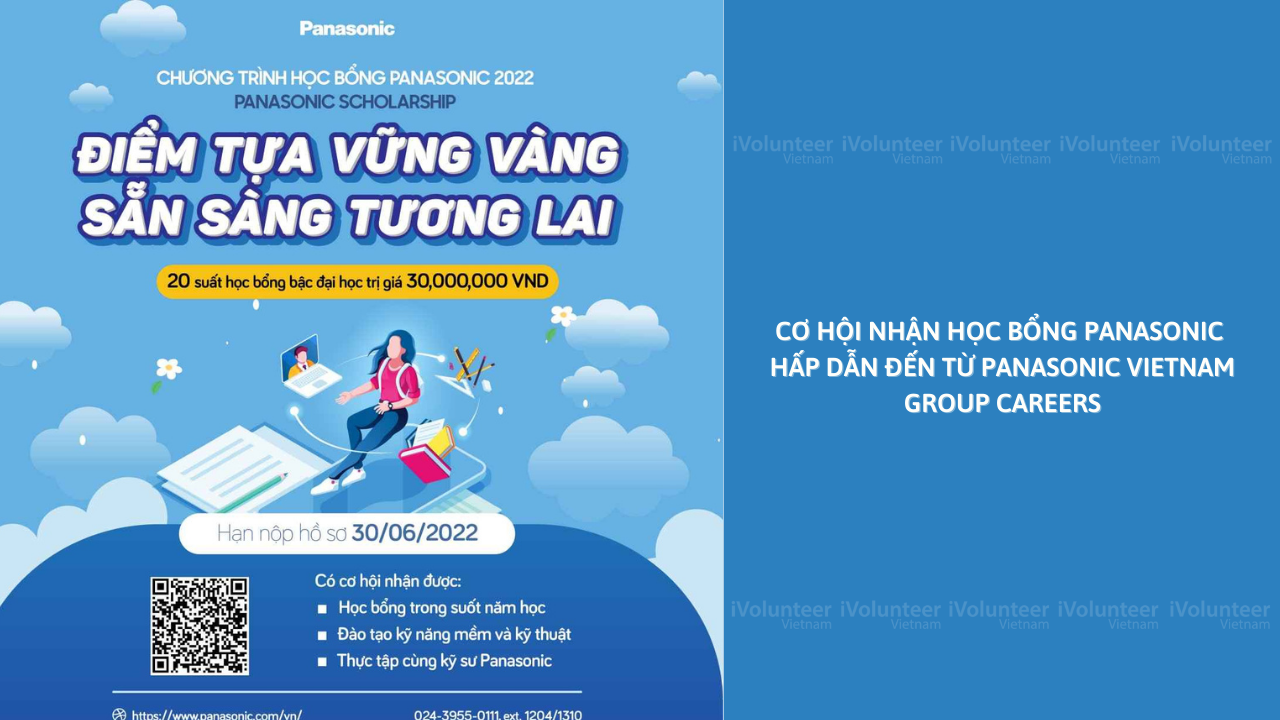 Học Bổng Panasonic Hấp Dẫn Đến Từ Panasonic Vietnam Group Careers