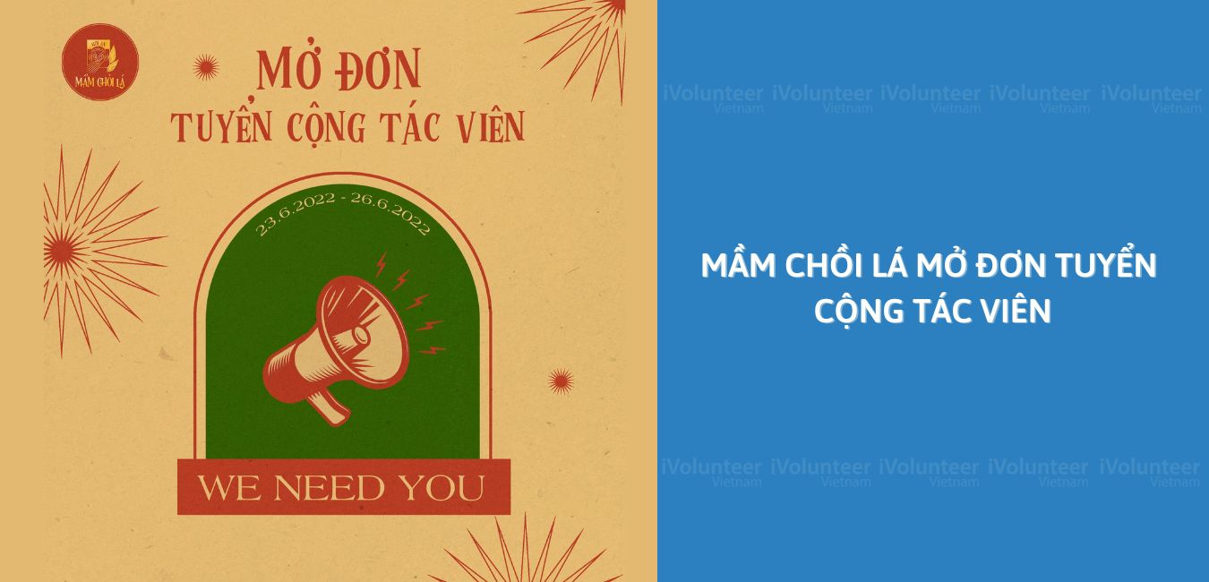 Dự Án Văn Hóa Hội An Mầm Chòi Lá Tuyển Cộng Tác Viên