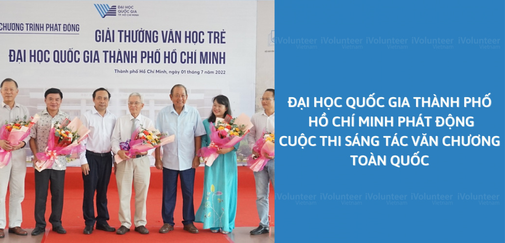 Đại Học Quốc Gia Thành Phố Hồ Chí Minh Phát Động Cuộc Thi Sáng Tác Văn Chương Toàn Quốc