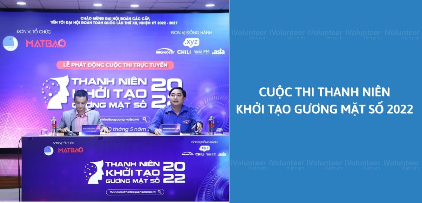 Cuộc Thi Thanh Niên Khởi Tạo Gương Mặt Số 2022