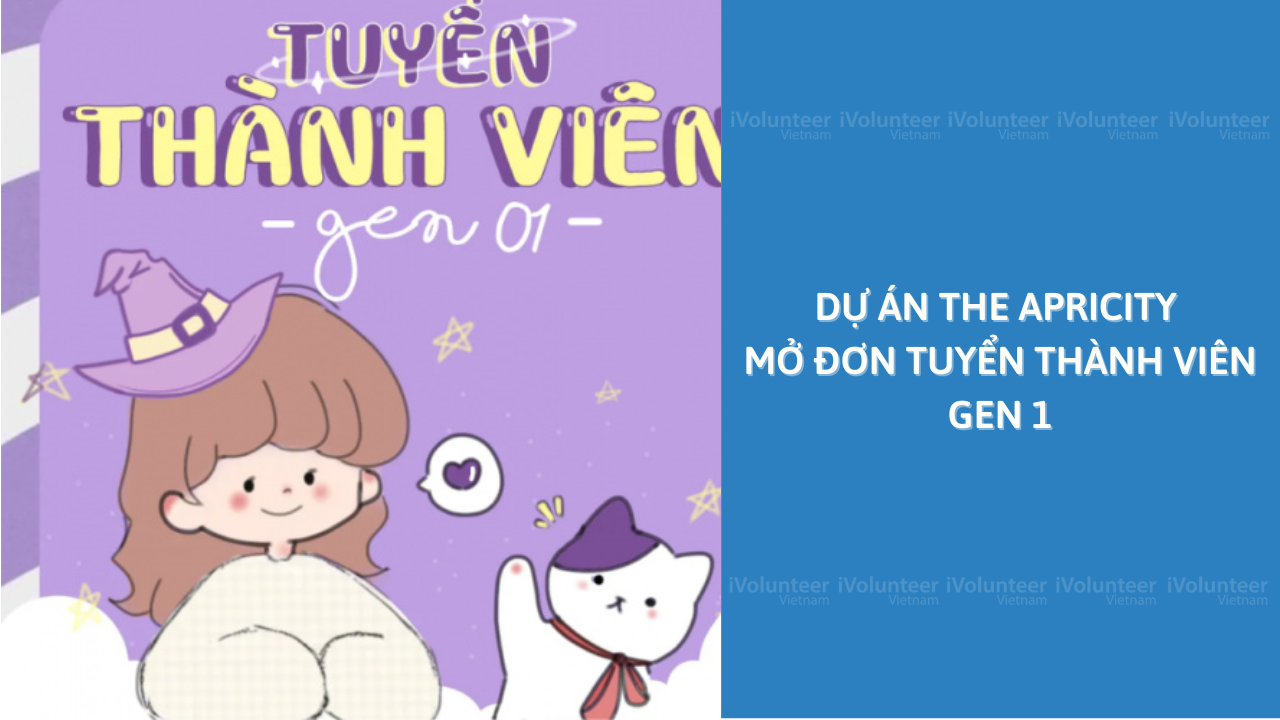 Dự Án The Apricity Mở Đơn Tuyển Thành Viên Gen 1