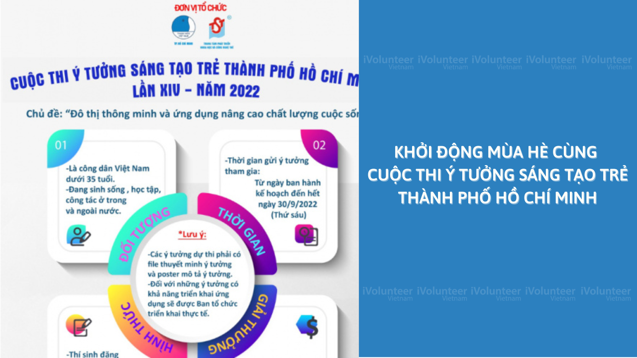 Khởi Động Mùa Hè Cùng Cuộc Thi Ý Tưởng Sáng Tạo Trẻ Thành Phố Hồ Chí Minh