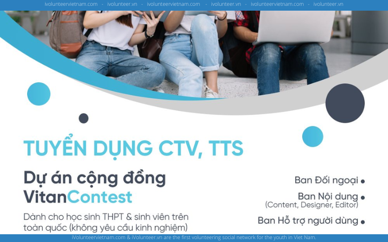 Dự Án Cộng Đồng VitanContest Tuyển Dụng Cộng Tác Viên