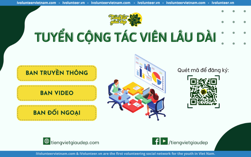 Tiếng Việt Giàu Đẹp Mở Đơn Tuyển Cộng Tác Viên Dài Hạn