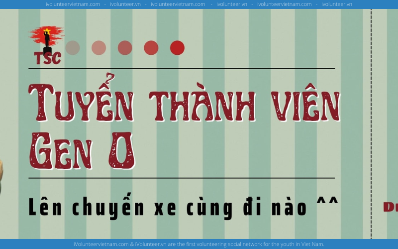 Dự Án Tiệm Sử Ca Mở Đơn Tuyển Thành Viên Bổ Sung Trên Toàn Quốc