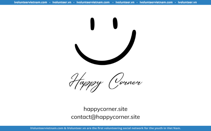 Dự Án Xã Hội Happy Corner Tuyển Tình Nguyện Viên Sáng Lập