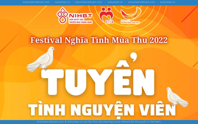 Chương Trình Hiến Máu Nghĩa Tình Mùa Thu 2022 Chính Thức Mở Đơn Tuyển Tình Nguyện Viên