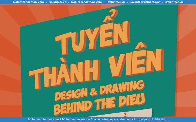 Dự Án Behind The Dieu Tuyển Thành Viên Poster Design Và Drawing