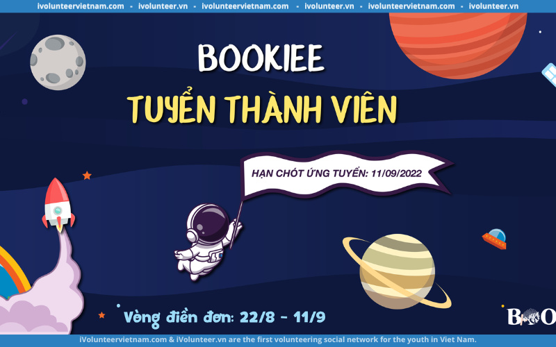 Tổ Chức Phi Lợi Nhuận Bookiee Tuyển Thành Viên 2022