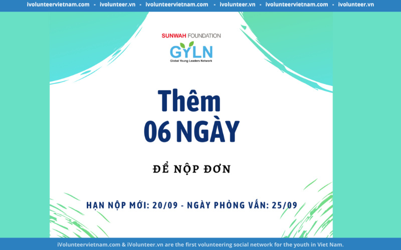 Sunwah Global Young Leaders Network Gia Hạn Tuyển Thành Viên Gen 8