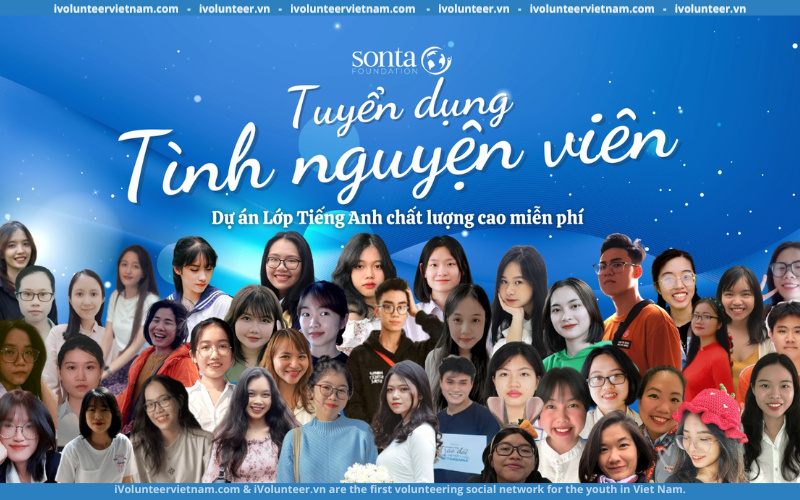 Tổ Chức Phi Lợi Nhuận SonTa Foundation Tuyển Dụng Tình Nguyện Viên Giảng Dạy Toàn Quốc Và Tình Nguyện Viên Admin