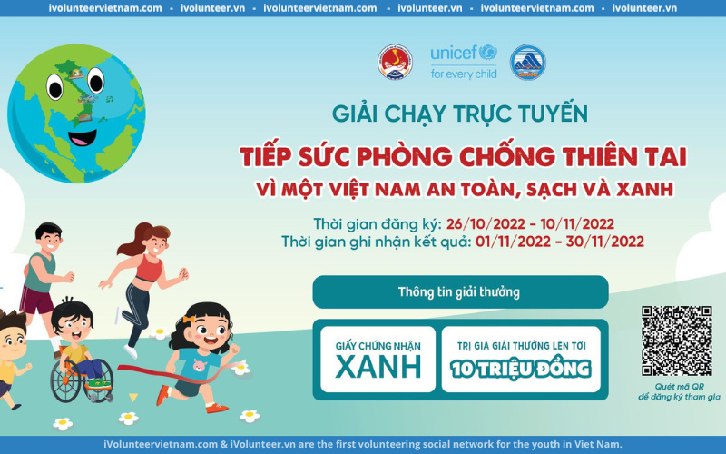 Săn Ngay Giải Thưởng Vô Vàn Hấp Dẫn Khi Tham Gia Giải Chạy Trực Tuyến Tiếp Sức Phòng Chống Thiên Tai