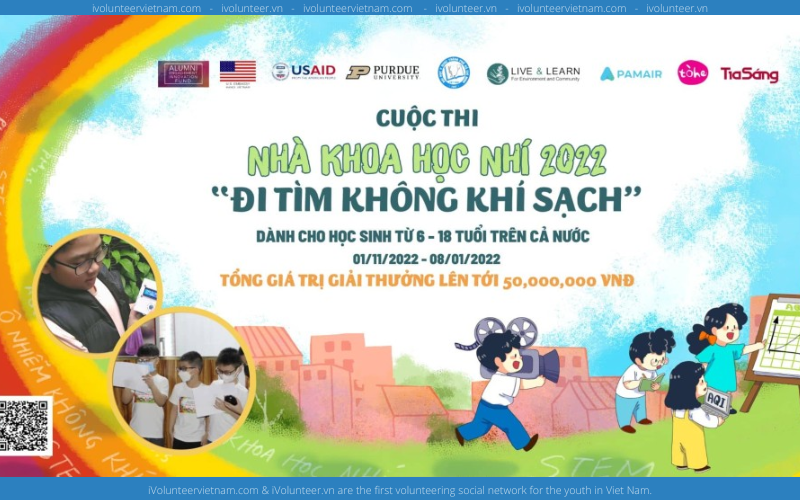 Cuộc Thi Nhà Khoa Học Nhí “Đi Tìm Không Khí Sạch 2022”