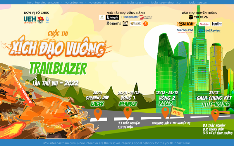 Cuộc Thi Xích Đạo Vuông 2022 - Trailblazer Tổ Chức Bởi Trường Đại Học Kinh Tế UEH