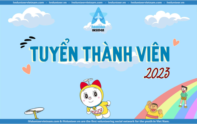 Dự Án Abroad Insider Tuyển Thành Viên Năm 2023